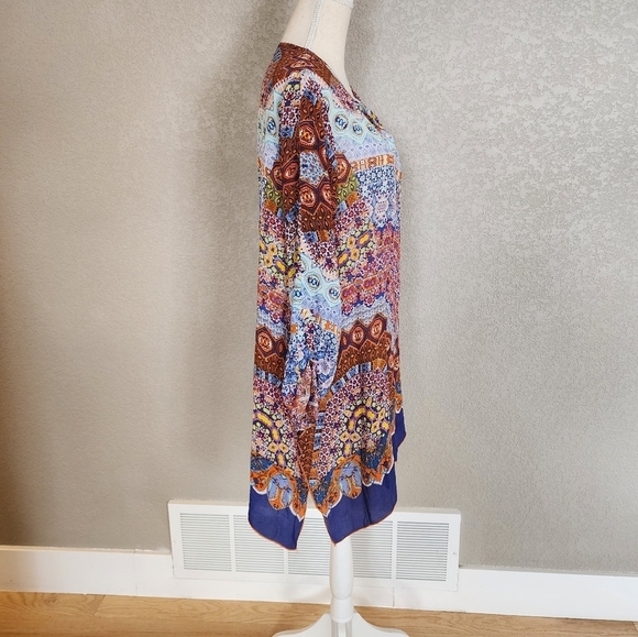 Soft Surroundings Long line tunic blouse size Large - Picture 5 of 8